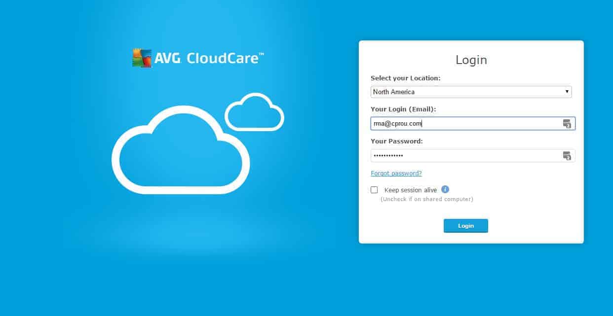 AVG CloudCare Web Interface Part 3