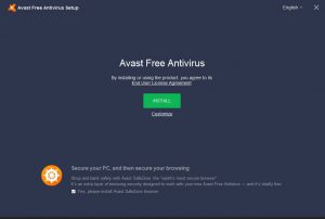 Avast Install